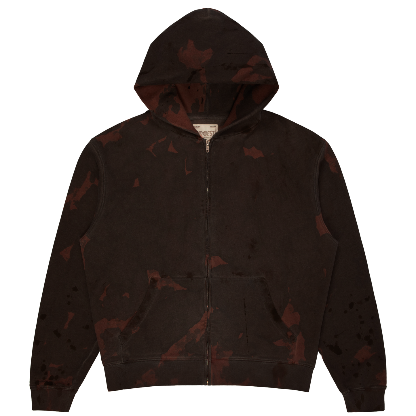 RED ROCK CAMO OIL WASHED HOODIE