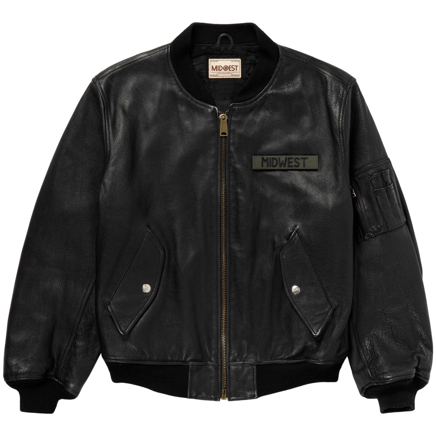 MWB Leather Flight Jacket