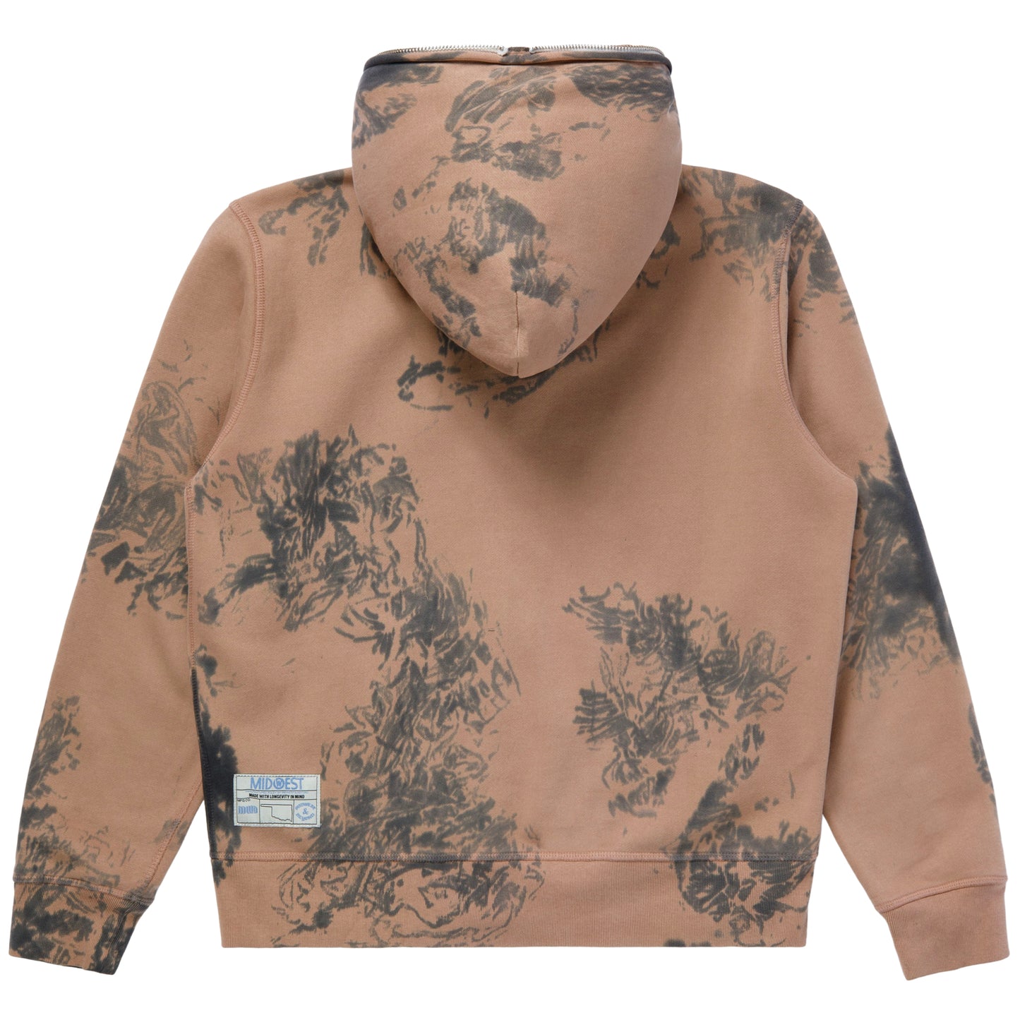 Red Rock Canyon Camouflage Full Zip Hoodie